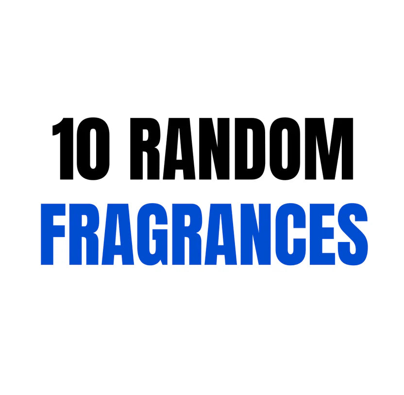 10 RANDOM FRAGRANCES